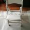 China factory wedding white resin folding chairs