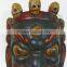 Hand Crafted Wooden Mask of Bhairab Mahakal Wall Hanging Made In Nepal