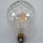 G95 led filament bulb lights 4W decoration light 2200K ROHS, have the beautiful You want