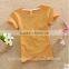 Customized manufactorying plain ladies short-sleeve T shirt
