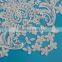 Nice beaded lace appliques wholesale sew on patches embroidery patches