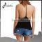 Large armhole tank T strap tank with drop hole