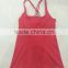 Ladies sexy hot selling sports vest running top