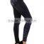 MGOO Custom Cheap Price Faux Denim Leggings High Waist Spandex Pants Foshan Manufacturer Yoga Wear