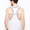 custom summer apparel cheap mens polyester dry fitness gold gym screen printed tank tops online shipping india