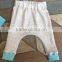 New Design Baby Boy Cotton Leggings Baby Plain Grey Kids Harem Pants Wholesale