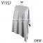 New design winter round neck ladies pullover sweater wholesale knitted cashmere poncho