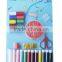sewing tools paper card polyester sewing thread set