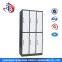 chinese furniture KD 6 door storage wardrobe color metal used school lockers