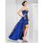 Sheath/Column Sweetheart Asymmetrical Short/Mini Sequined Sequin Prom Dresses