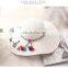 Parrel Truck Parent-Offspring Straw Hat Large Eaves Sunscreen Beach Hat