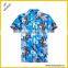 Wholesale Custom Printed 100% Polyester Hawaiian Shirt For Men