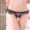 Best quality purple color rich polyester panty pants underwear with stylish