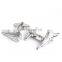 Novelty airplane metal popular cufflinks for men jewelry