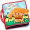 SOFT BOOK TOY BABIES Fabric Activity Crinkle Cloth Handmade Educational