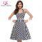 Grace Karin New Design Ladies Halter Knee Length Vintage Dresses 1950's Retro Vintage Dress CL6076-1