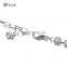 P-9107 Modern silver wholesale belly dance chain belt