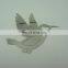 custom silver bird metal bookmark