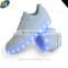 Canada popular led flashing lights up shoes for kids