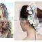 2014 Latest Fashion&Elegant Artificial Flower Head Band Jewelry ,Romantic Wedding/Bridal Head Wreath,New Design for Girls