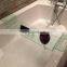 Acrylic bath tub caddy bathtub caddy tray with ipad storage holder