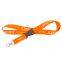 Ribbon lanyard factory Polyester hollow cotton rope Exhibition badges lanyard Customizable logo