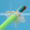 14 core underwater rg59 coaxial cable cctv pipe crawler cable with kevlar reinforced