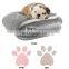 TEX-CEL OEM Polyester Reversible  Light Grey Waterproof Weighted Pet Dog Blankets