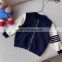 Boys and girls contrast cardigan short jacket casual baseball uniform