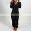 2020 new autumn and winter plus plush thick jumpsuit hooded pajamas parent-child sleep wearing