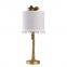 European style coconut palm shape vintage gold monkey table lamps for hotel home decor