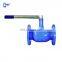 China Hard sealed Welded Ball Valve Handle Gear For Natural Gas and Water pipe