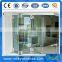Exterior safety tempered glazing frameless glass folding door