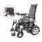 Adjustable height folding power electric wheelchair for disabled