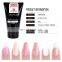 71068a 45g Acrylic Poly Extension Nail Gel For Manicure Nail Finger Extension Crystal Soak-off Quick poly nail gel builder