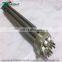 Topright-made SUS304 3 Phases U shape tubular type water immersion heater with flange