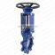 Bundor 2 inch Rising Stem Flange lug knife gate valve price list 4 PZ41X-16C knife gate valve