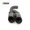 New style Universal carbon auto angle cut exhaust tip for porsche 10-14 Cayenne 958  Round Chroming Black