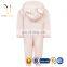 Пуховик из cashmere для новорожденных с молнией