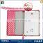 china supplier zipper flip leather case cover for samsung tab 4