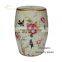 Chinese Beautiful Flower and Bird Glazed Ceramic Garden Stools For Retail or Wholesale