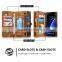 Card holder flip wallet stand leather case for Samsung S7 edge,case leather for Galaxy S7 edge cell phone case wallet