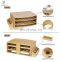 70 Capacity 2-tier Bamboo Coffee Pod Holder Storage Organizer with Drawer for K-Cups Pods Organizer For Coffee Station