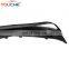 Front bumper splitter lip air canards for Mercedes CLA class W117 2017-2018 8 pcs/set ABS front splitter