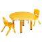 new design safe hot sale cheap plastic tables and chairs set for kids