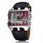 OHSEN Men AD0930 Sport Watches Analog Digital Quartz 3ATM Waterproof Dive Fashion Military Watch Relogio Male Clock