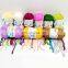 Milk Cotton Yarn Rainbow 5 ply Milk Cotton Yarn