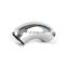 304 316L Stainless Steel Sanitary  Pipe Fittings 90 Degree Elbow wraps elbow brace
