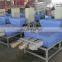 Quality wooden pier machine shavings sawdust pier forming hot press machine
