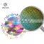 Round Self Adhesive Rainbow Custom Holographic Sticker in Sheet
